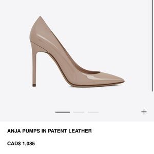 YSL ANJA PUMPS IN SUEDE